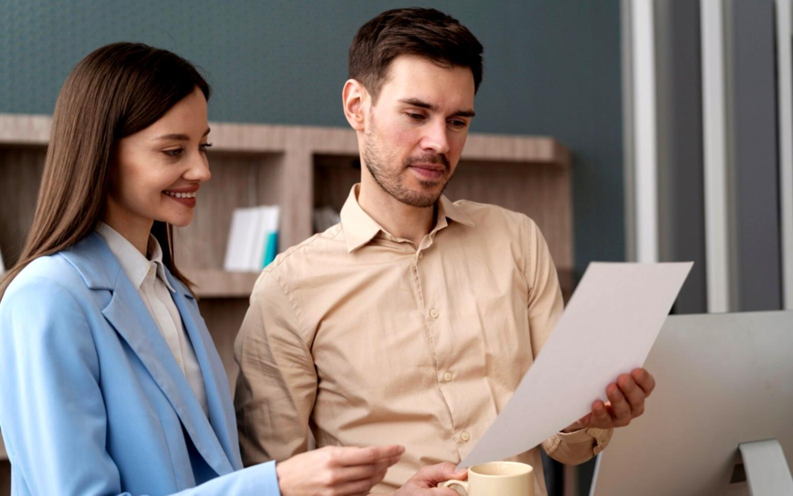 Financial analysis workspace with charts and data visualizations