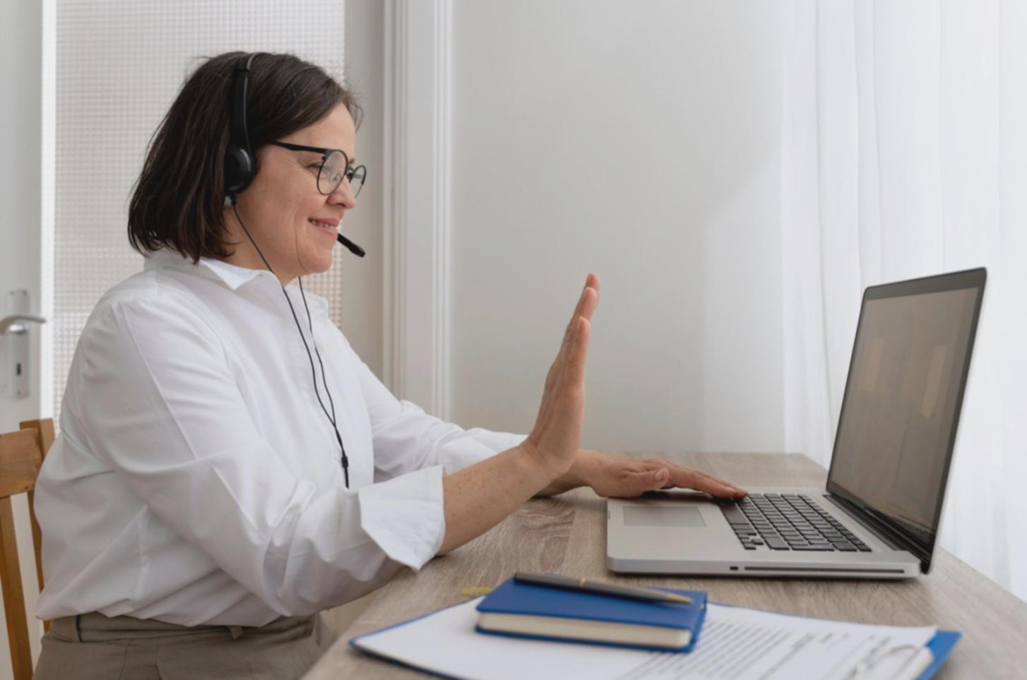 Close-up of financial data analysis