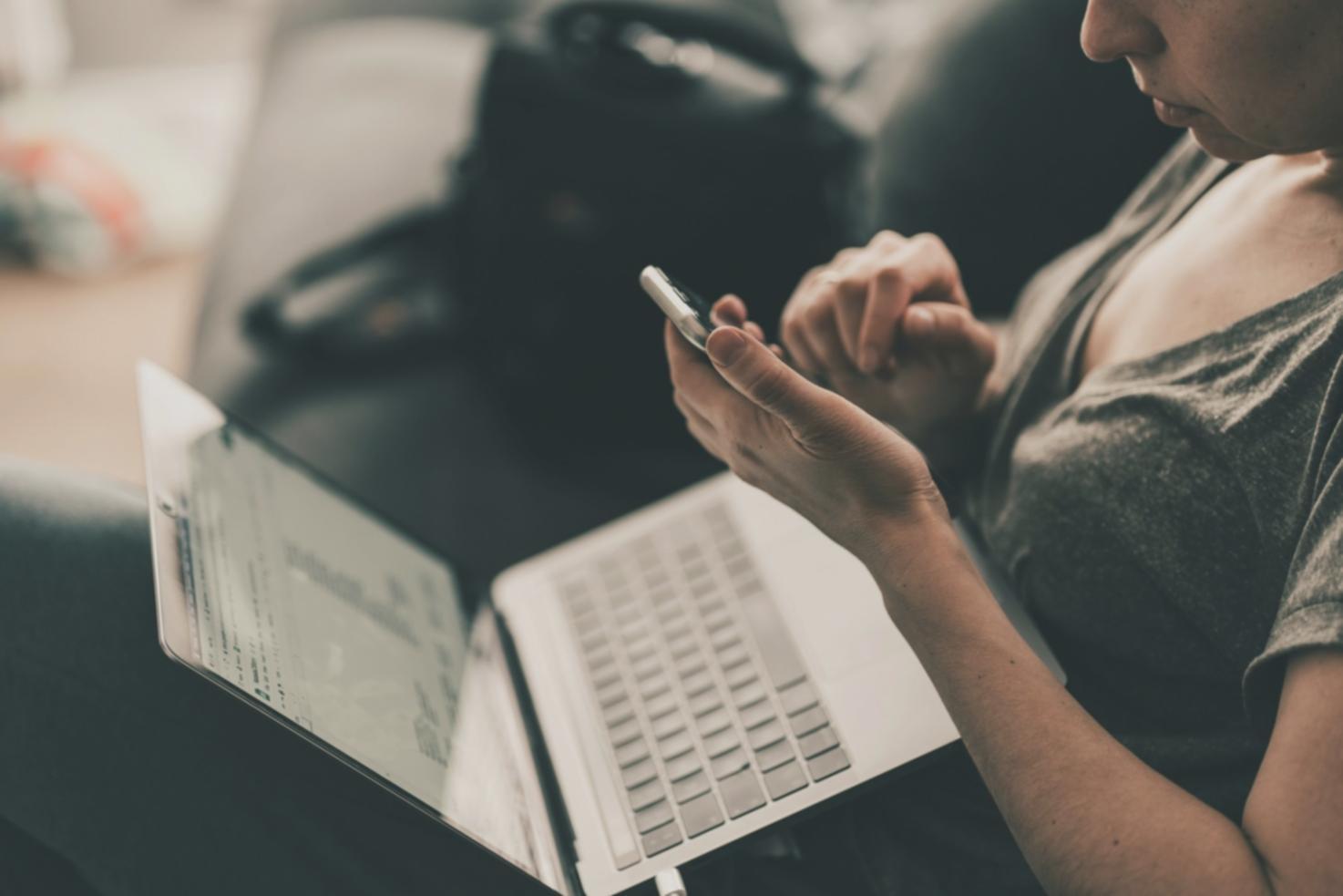 Professional reviewing detailed financial reports